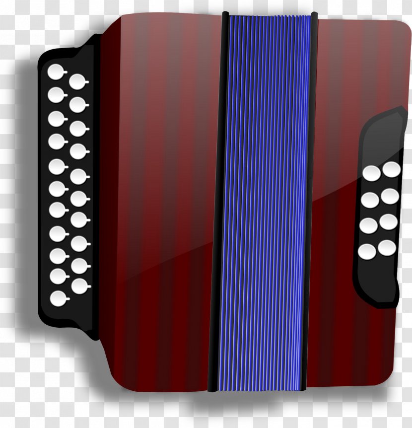 Hohner Diatonic Button Accordion Key Piano - Silhouette Transparent PNG