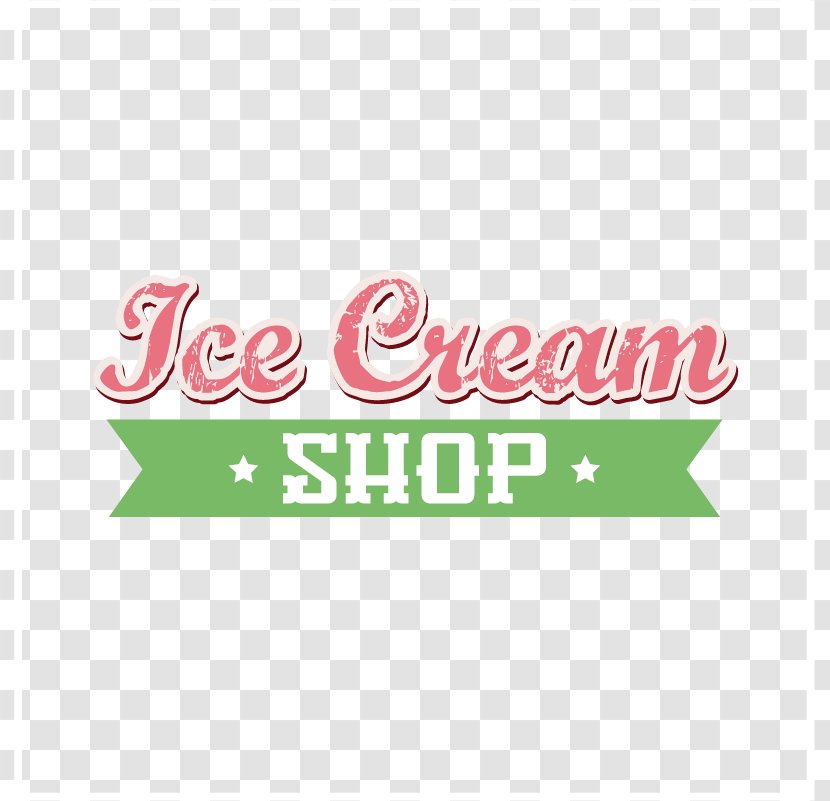 Ice Cream Parlor Cake Baking - Brand - Shop LOGO Transparent PNG