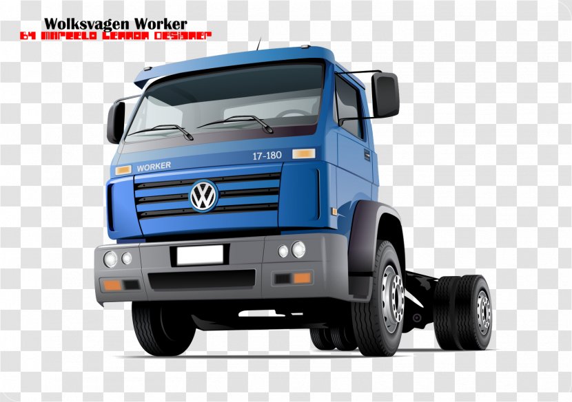 Car Volkswagen Type 2 Worker - Automotive Design - Truck Transparent PNG