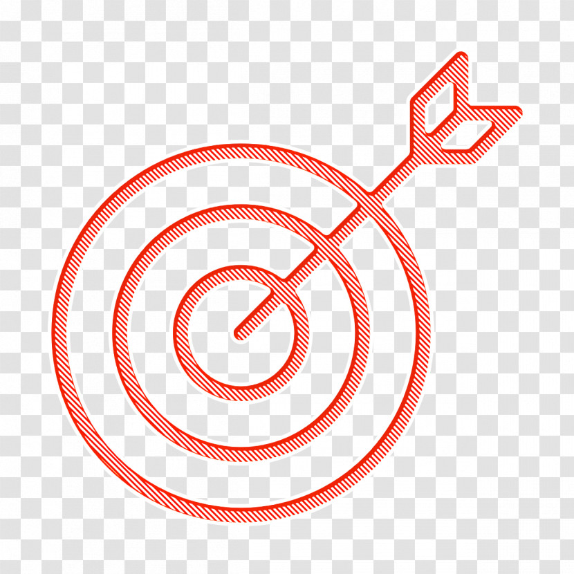 Target Icon Sports Set Icon Bullseye With Arrow Icon Transparent PNG