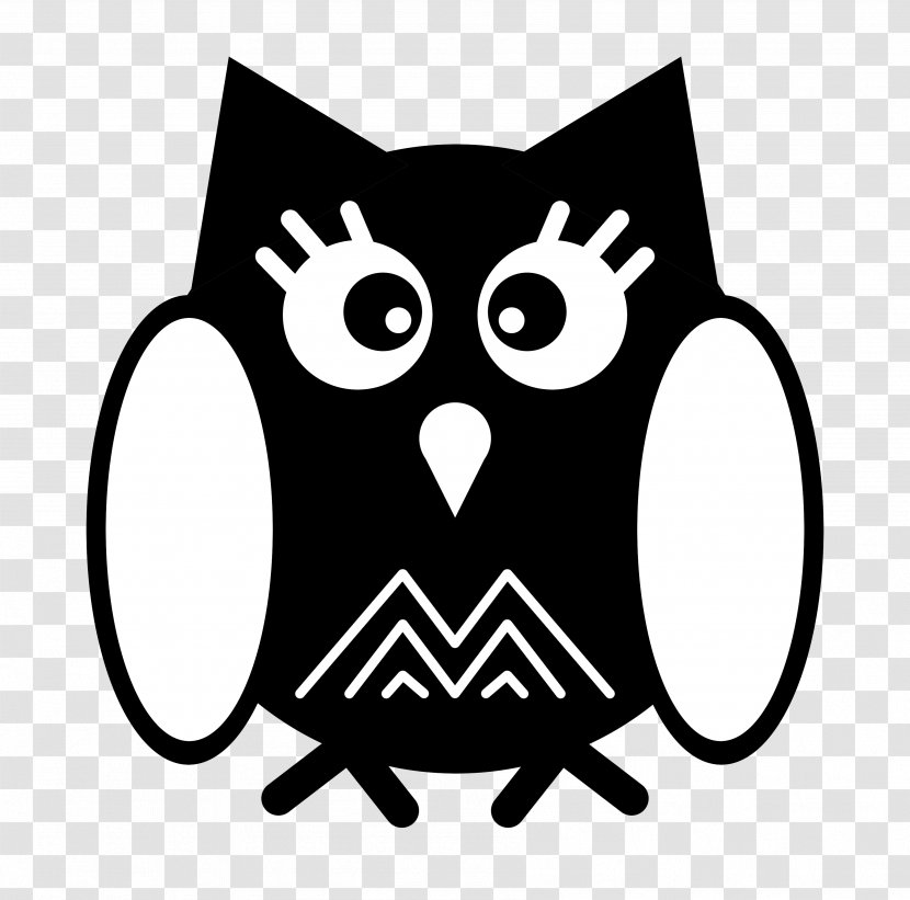 Cat Owl Clip Art Beak Product - White - Eastern Screech Transparent PNG