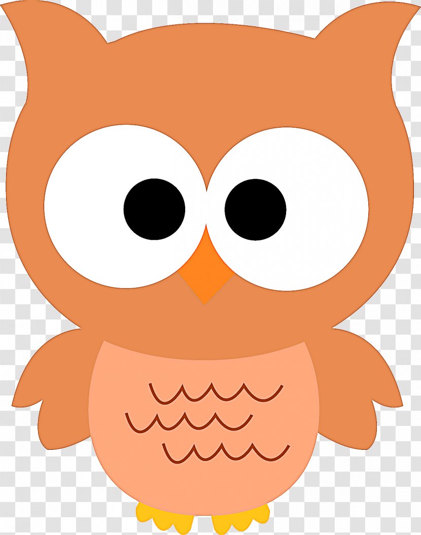 Orange - Bird Of Prey - Snout Eastern Screech Owl Transparent PNG