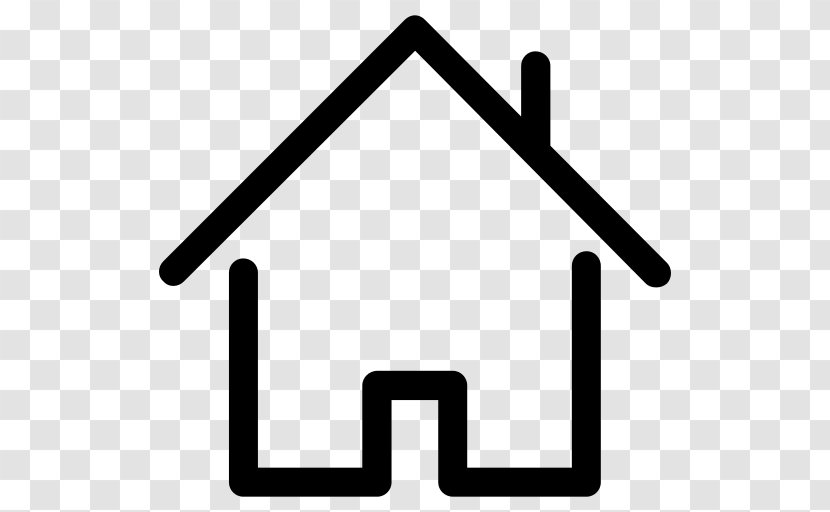 House Symbol - Silhouette Transparent PNG