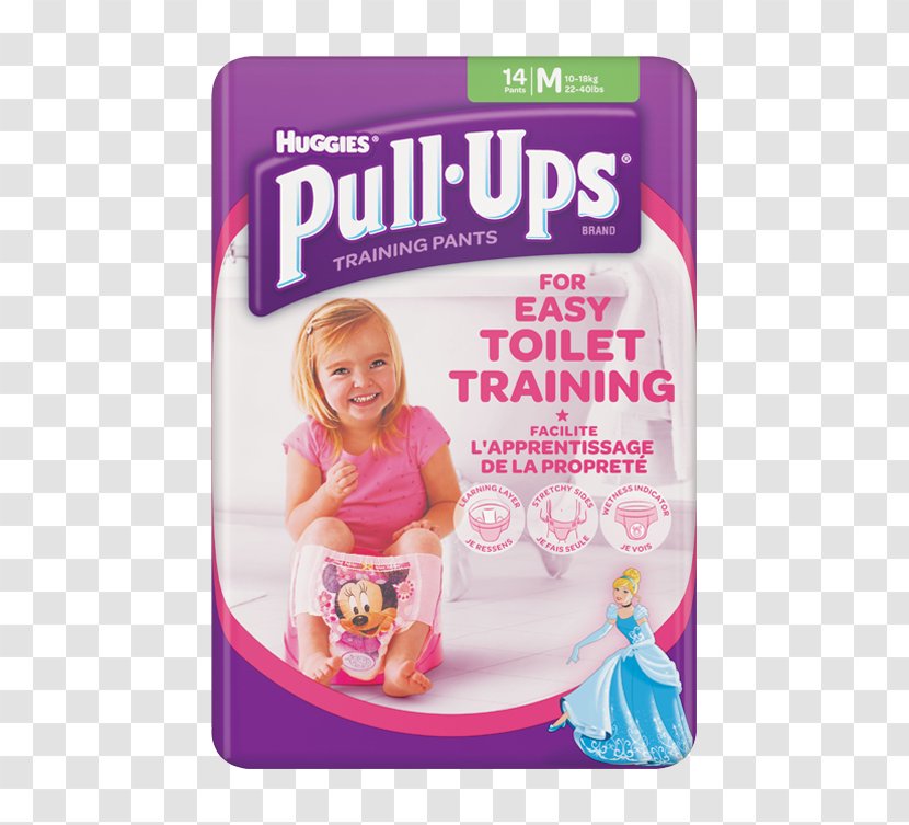 Diaper Huggies Pull-Ups Training Pants Toilet - Cartoon - Pull Up Transparent PNG