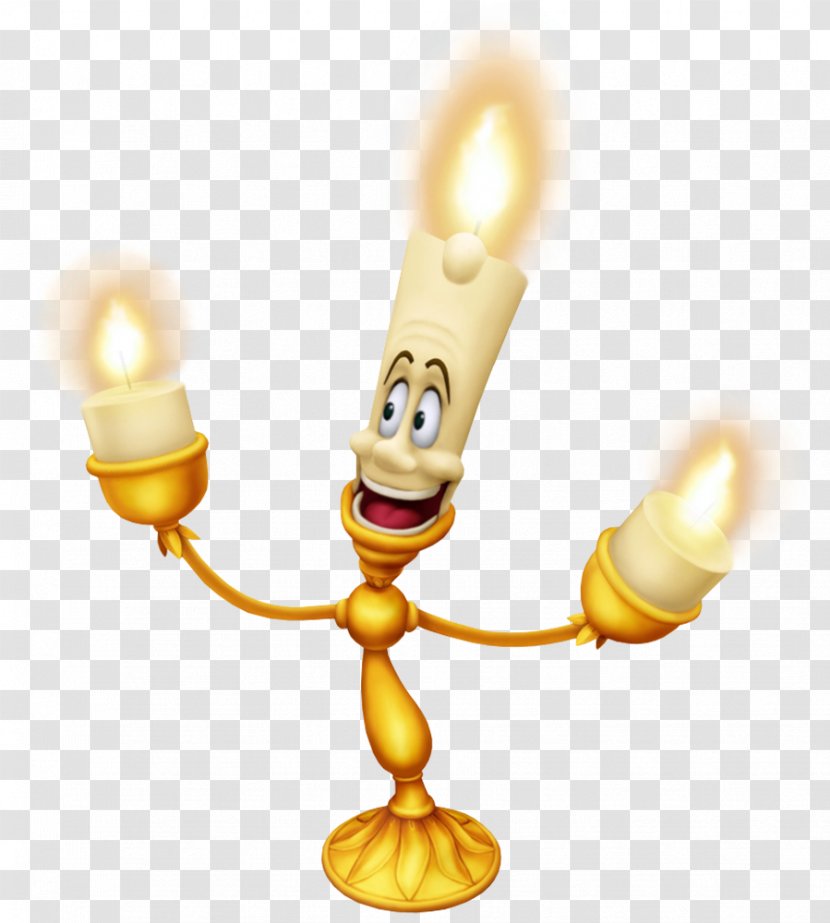 Beauty And The Beast Belle Lumière Cogsworth - Lumiere Cartoon Transparent Image Transparent PNG
