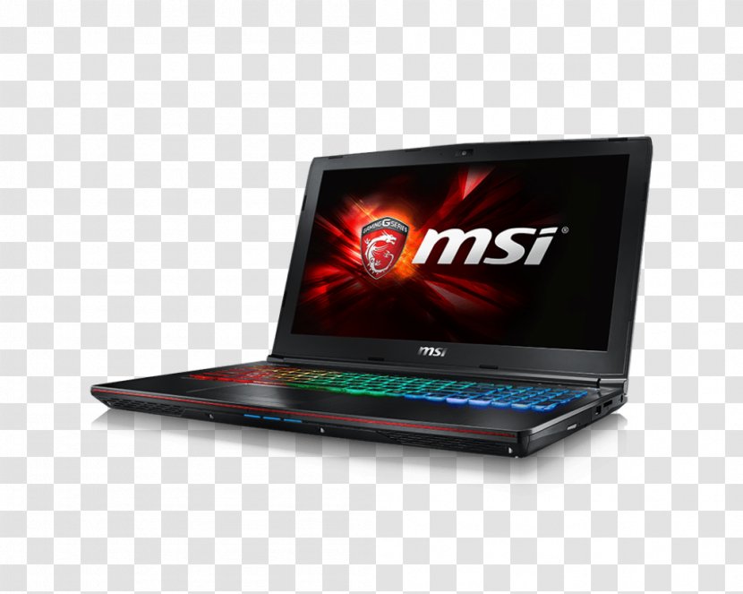 Laptop MSI Intel Core I7 Solid-state Drive - Netbook - Nvidia Transparent PNG