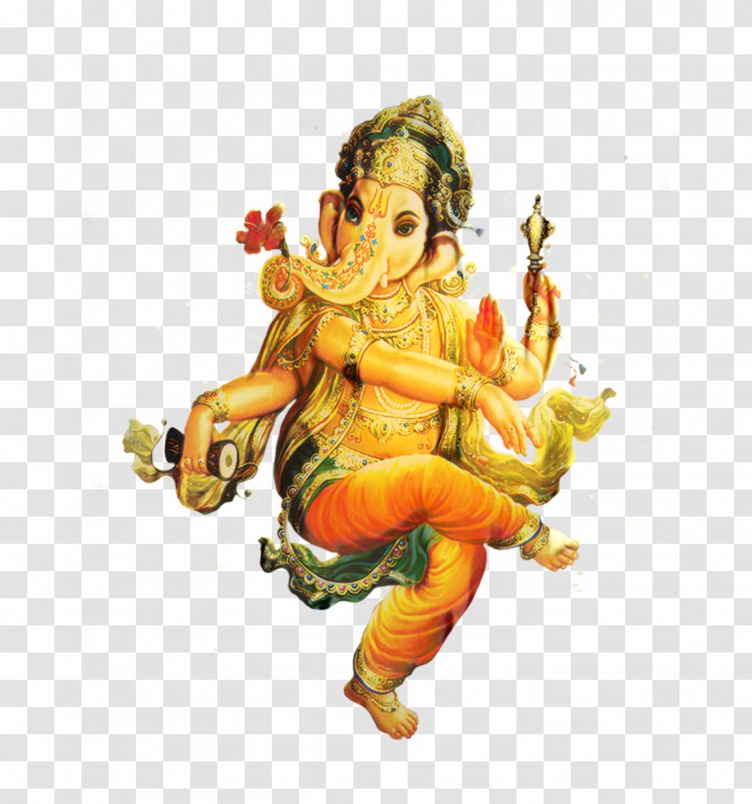 Ganesha Krishna Clip Art Image - Ganesh Chaturthi Transparent PNG