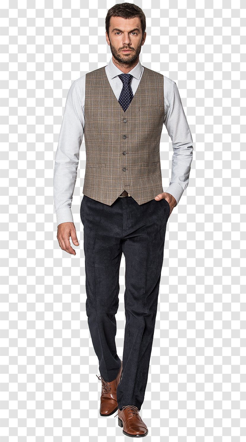 Blazer Waistcoat Clothing Shirt Pants - Male Formal Transparent PNG