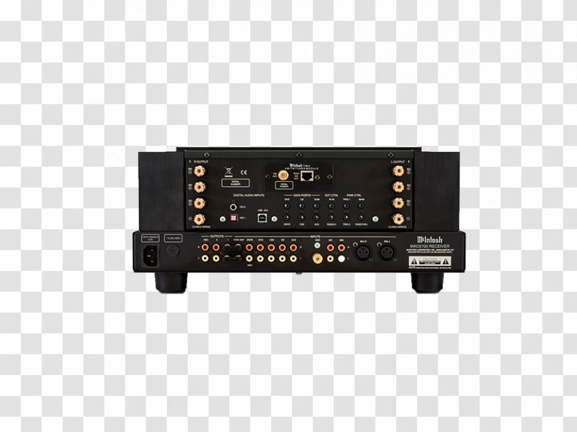 McIntosh Laboratory Audio Power Amplifier MAC6700 - Mcintosh Mac6700 Transparent PNG