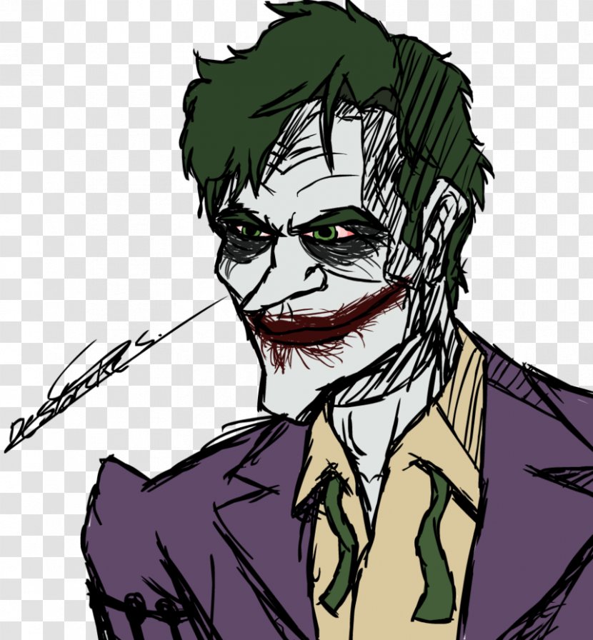 Joker Painting Drawing Art Transparent PNG