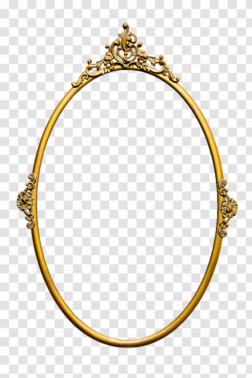 Stock Photography Mirror Picture Frames Vintage - Yellow Transparent PNG