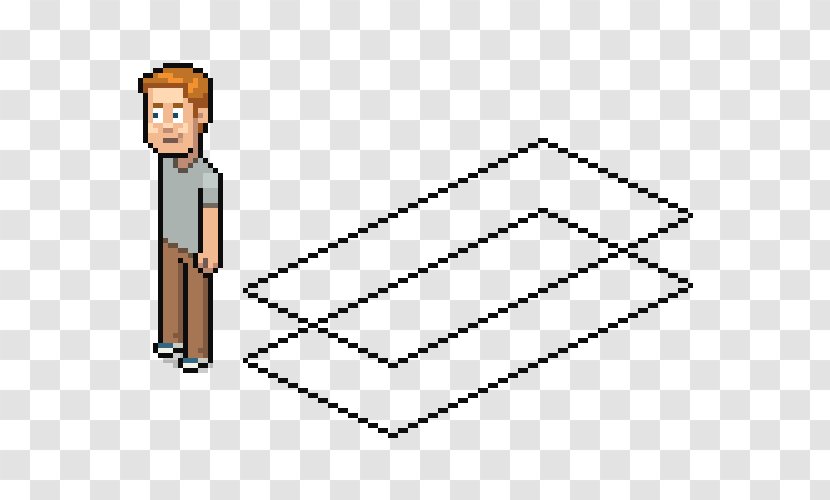 Drawing Line - Cartoon - Diagram Pixel Art Transparent PNG