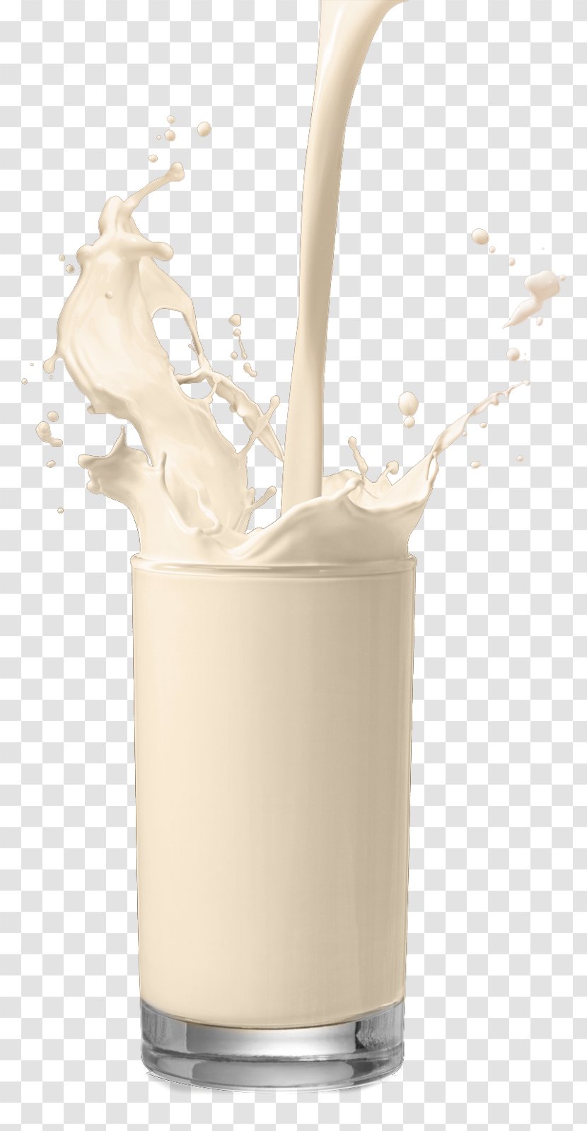 Skimmed Milk Flavor Health Food - Silhouette - Shake Transparent PNG