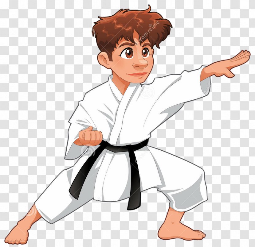 Taekwondo Cartoon - Tang Soo Do - Uniform Combat Sport Transparent PNG