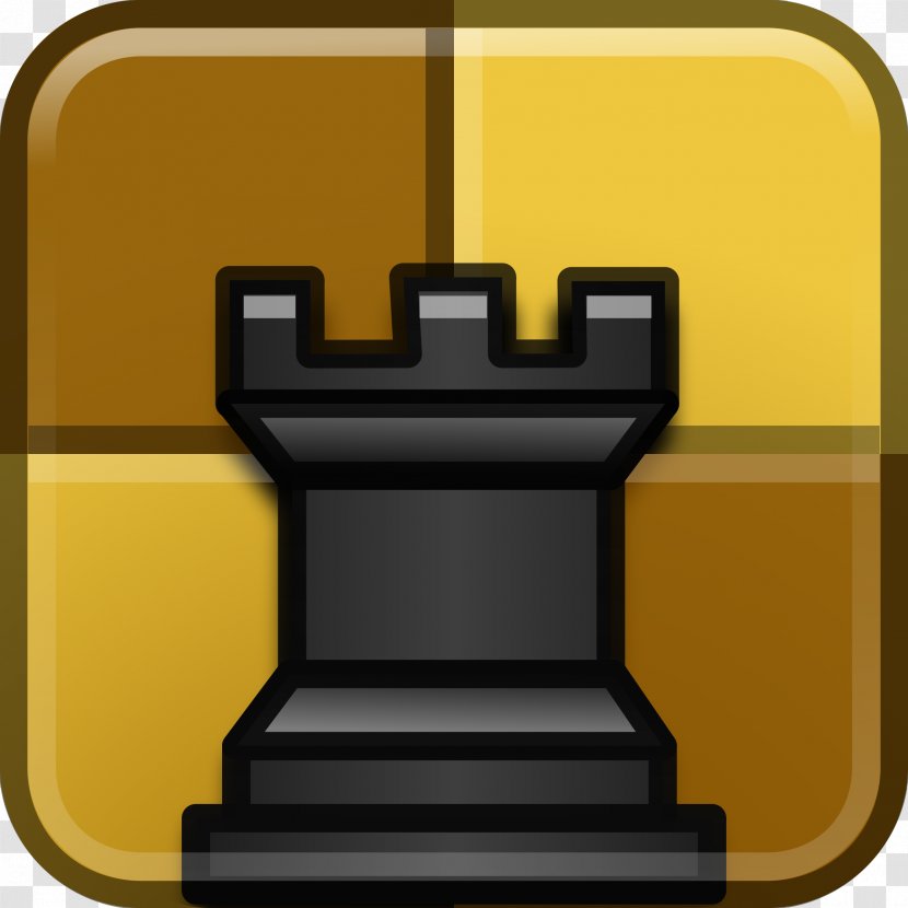 Chess960 Chess Piece Game Clip Art - Yellow Transparent PNG
