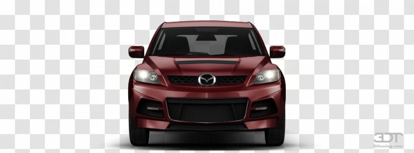 Bumper Compact Car Sport Utility Vehicle License Plates - Model - Mazda CX-7 Transparent PNG