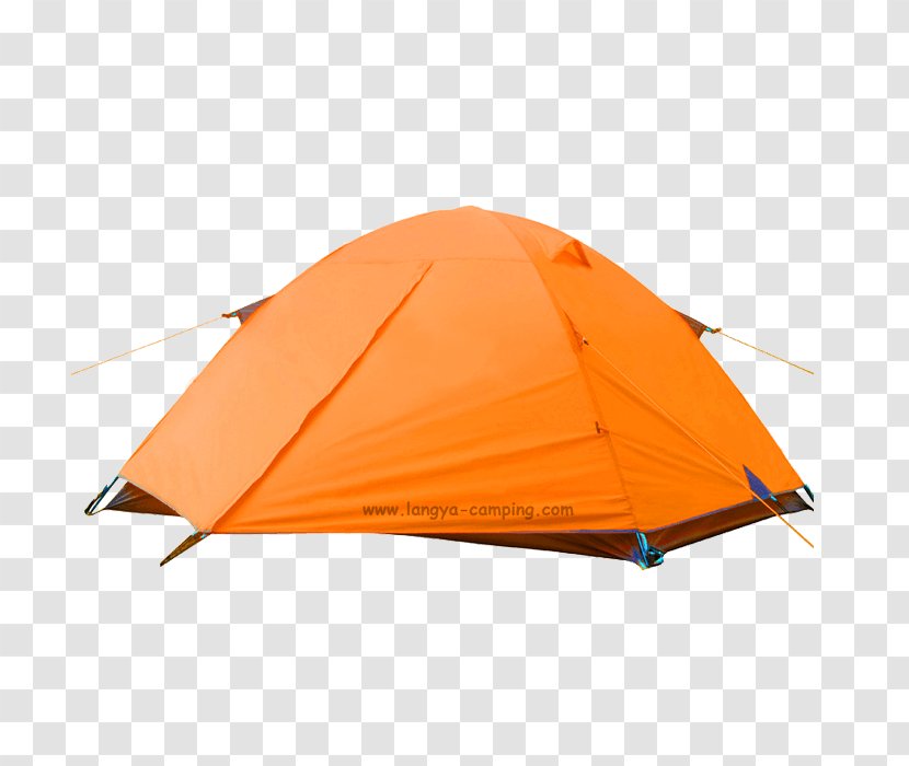 Triangle Tent - Orange - Langya Transparent PNG