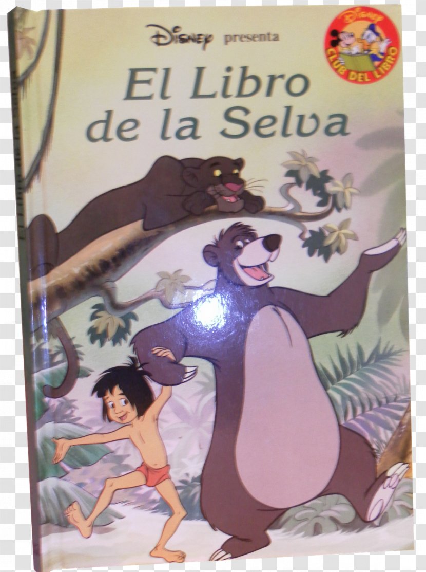 Disney's The Jungle Book Hardcover Mowgli Walt Disney Company - Libro De La Selva Transparent PNG