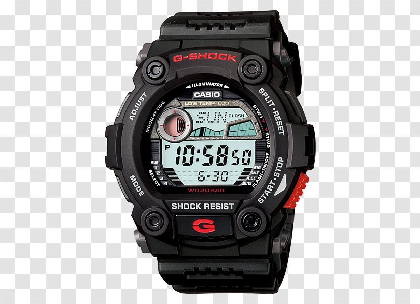 G-Shock G7900-1ER Casio Shock-resistant Watch - Dive Computer Transparent PNG