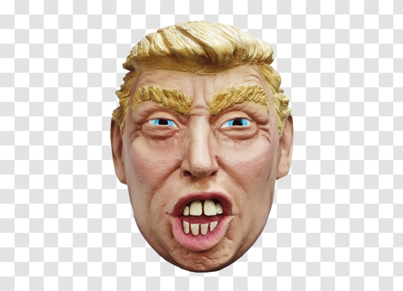 Donald Trump Latex Mask Halloween Costume - Snout Transparent PNG