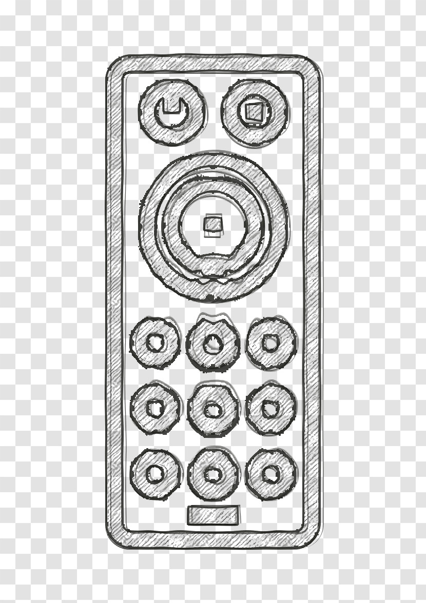 Electronic Device Icon Control Icon Remote Control Icon Transparent PNG