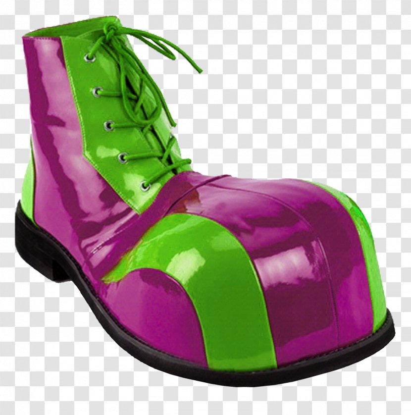 Men's Funtasma Clown-05 Shoe Boot Patent Leather - Magenta - Clown Transparent PNG