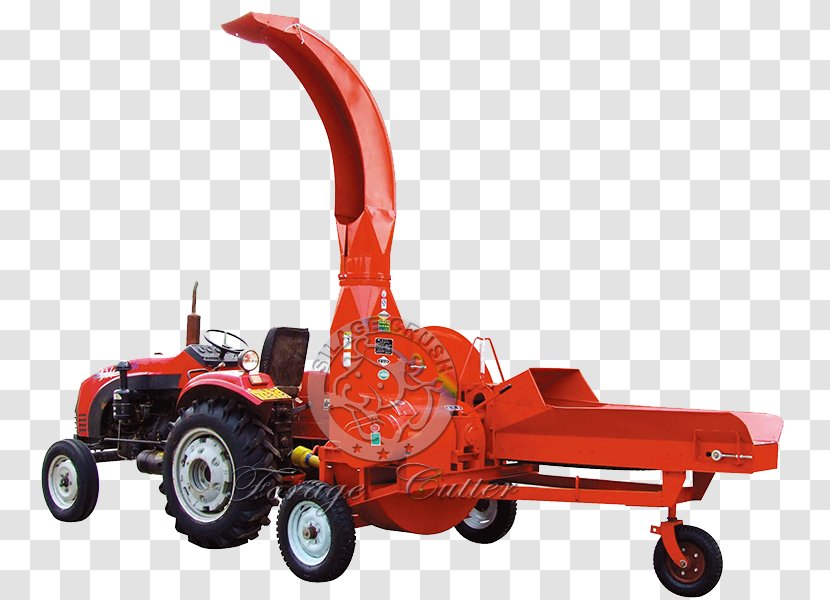 Fodder Chaff Cutter Agricultural Machinery Straw Agriculture - Tractor Transparent PNG