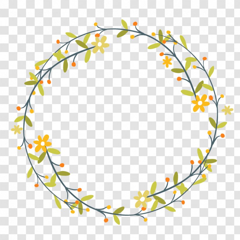 Flower Clip Art - Picture Frame - Preparation Of Grass Rings Transparent PNG