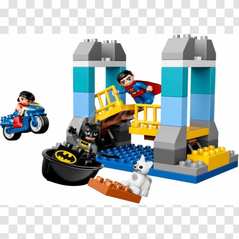 LEGO 10599 DUPLO Super Heroes Batman Adventure Superman Lego Duplo - Gotham City Transparent PNG