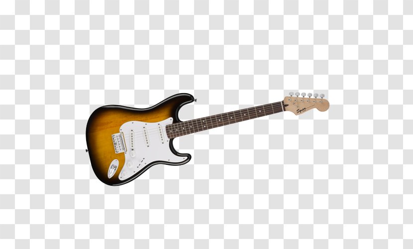 Electric Guitar Fender Stratocaster Musical Instruments Corporation Squier - Instrument - Bullet Truss Transparent PNG