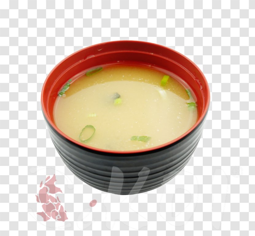 Miso Soup Asian Cuisine Sushi Bowl - Recipe Transparent PNG