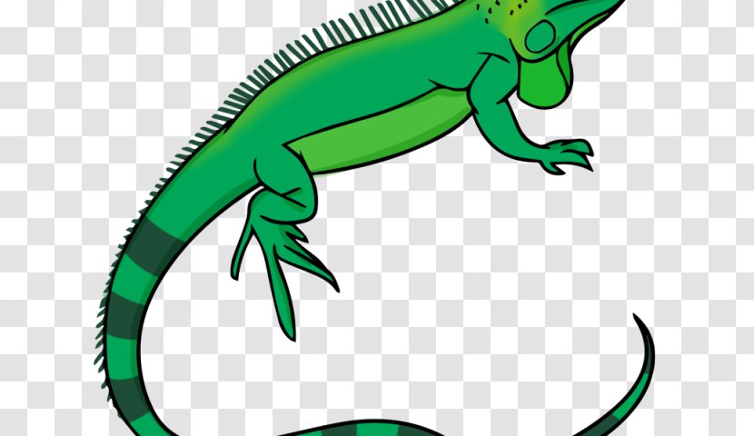 Reptile Lizard Green Iguana Clip Art Chameleons - Artwork - Dora Pennant Transparent PNG