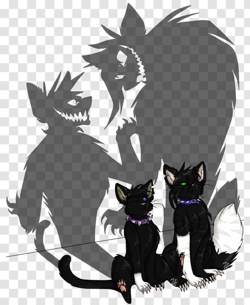 Black Cat Kitten The Rise Of Scourge Warriors - Mammal - Scornfully Transparent PNG