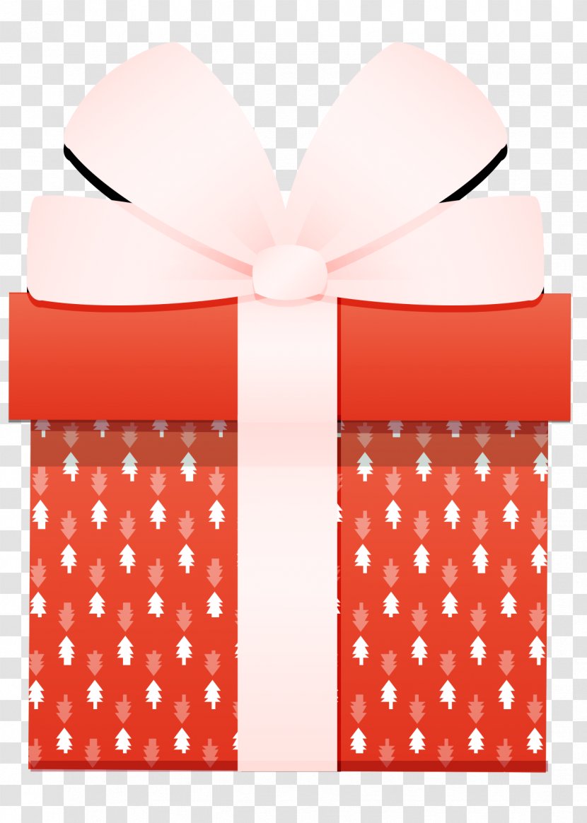Printer - Red - Lovely Bow Box Vector Transparent PNG