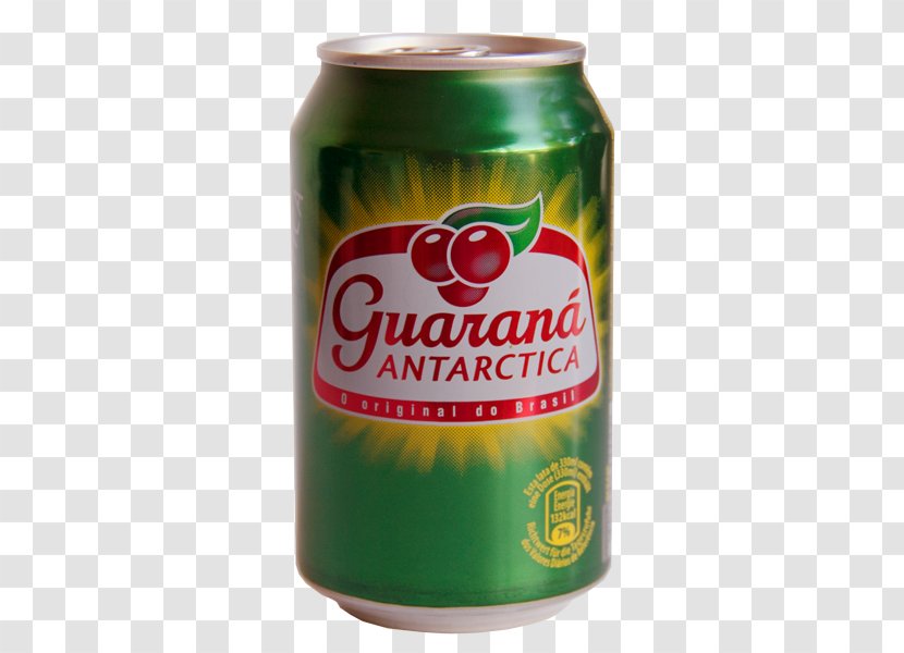 Fizzy Drinks Brazilian Cuisine Guaraná Antarctica Energy Drink - Guarana - Antartica Transparent PNG