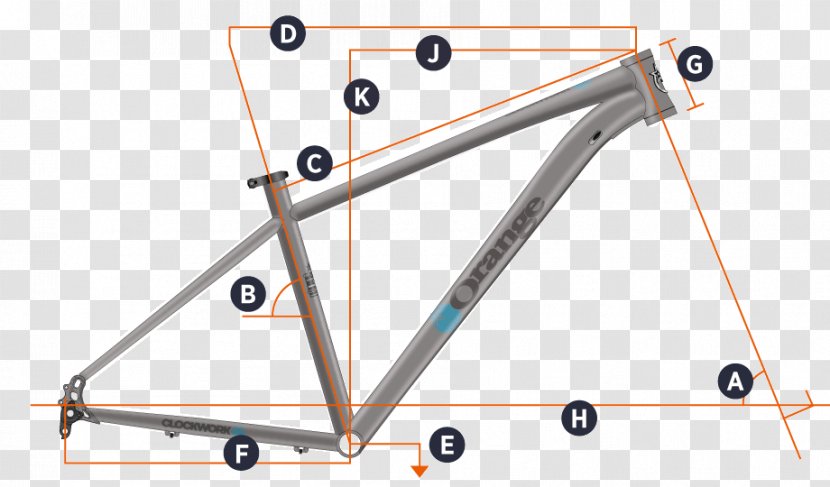 Bicycle Frames Orange Mountain Bikes Wheels - Wheel - Formula One Tyres Transparent PNG