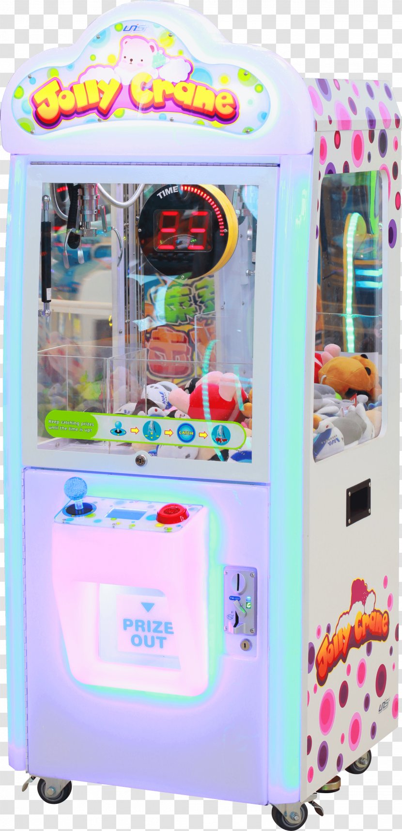 Claw Crane Toy Game Machine - Universal Space Transparent PNG