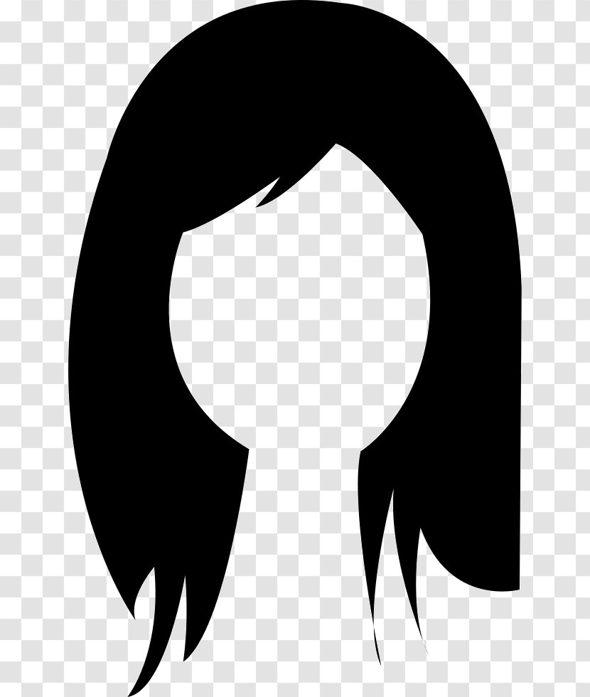 Cabelo Brown Hair Clip Art Black - Drawing Transparent PNG