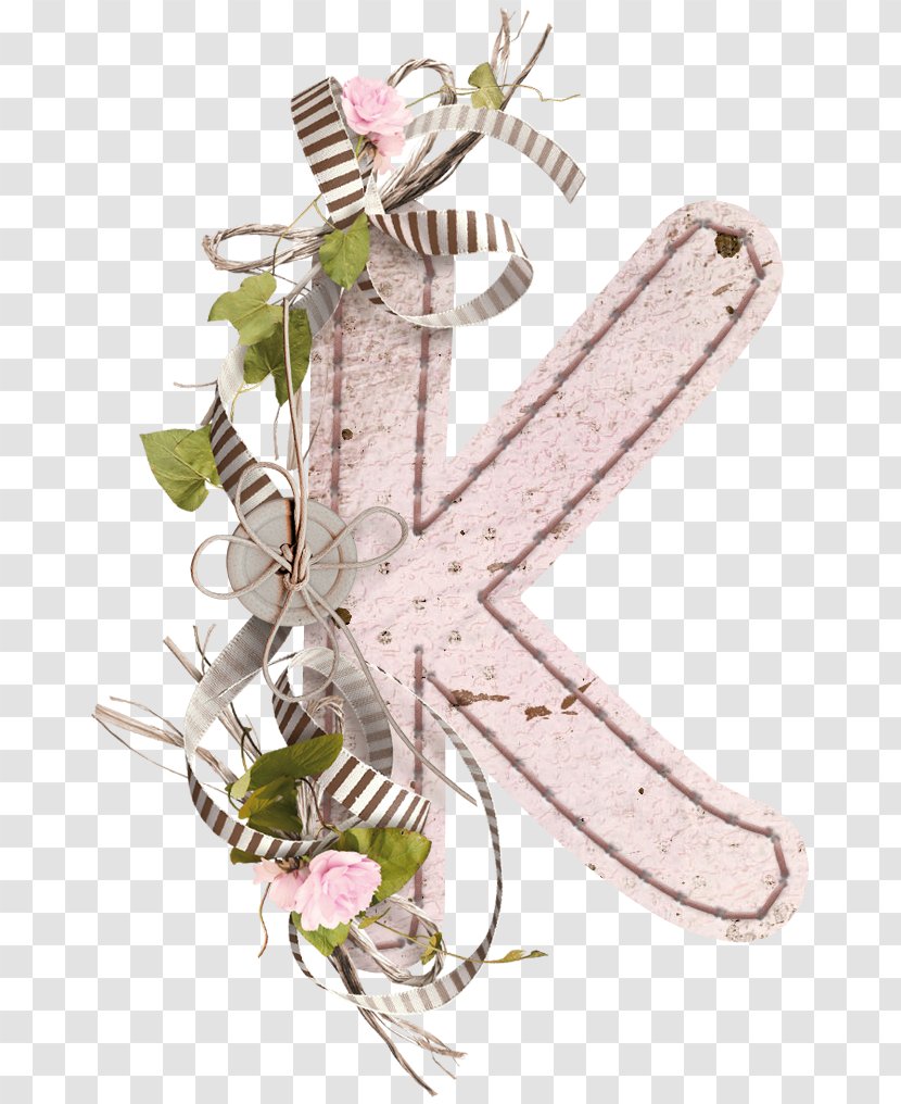 Flower K Letter Transparent PNG