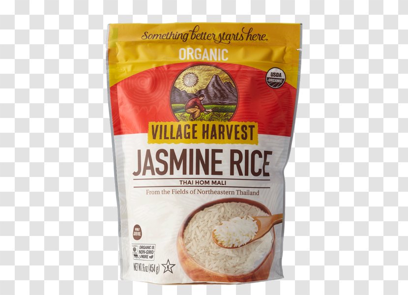 Basmati Freekeh Thai Cuisine Organic Food Harvest - Jasmine Rice Transparent PNG