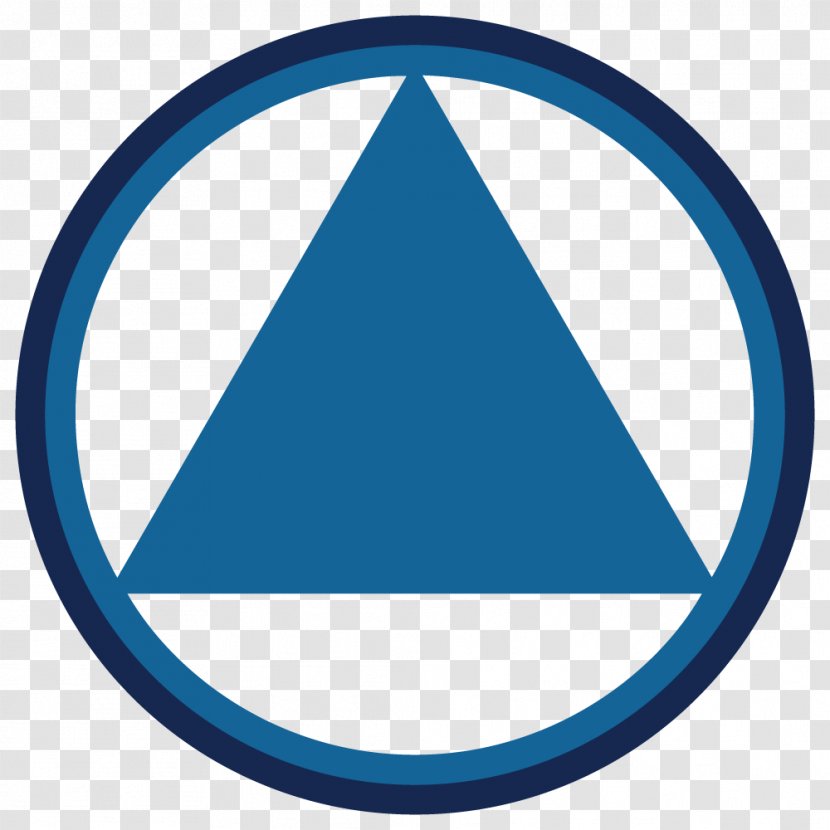 Ottawa Area Intergroup Of Alcoholics Anonymous Logo Triangle Clip Art - SIMBOL Transparent PNG