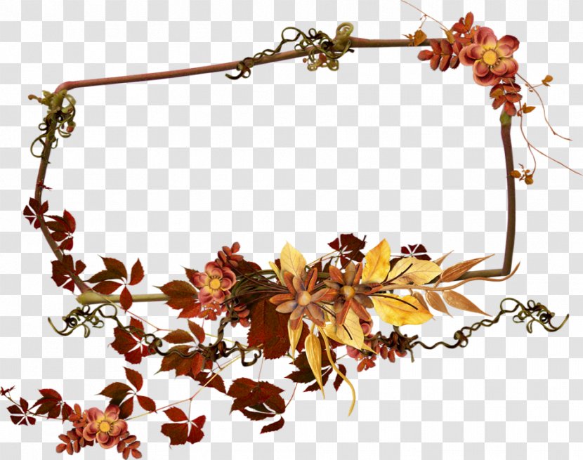 Autumn Blog Picture Frames Clip Art - Leaf Transparent PNG