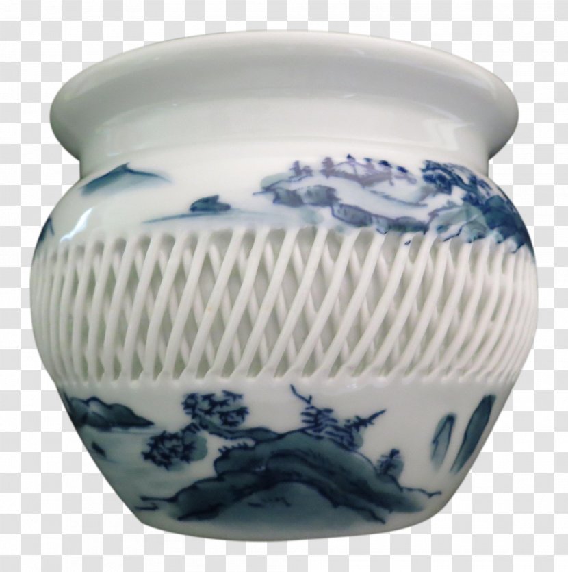 Ceramic Vase Chairish Imari Ware Bowl - Blue And White Porcelain Transparent PNG