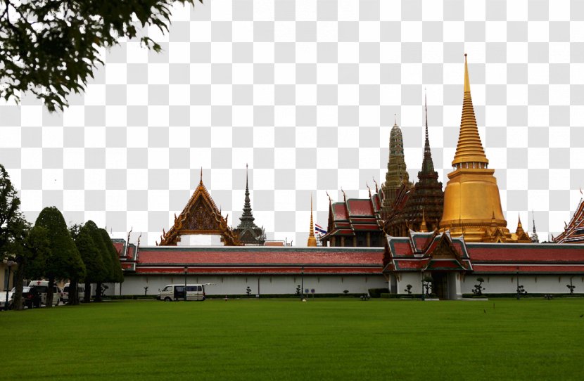 Grand Palace Temple Of The Emerald Buddha Wat Arun Rattanakosin Island Pho - Phra Nakhon District - In Bangkok, Thailand Transparent PNG
