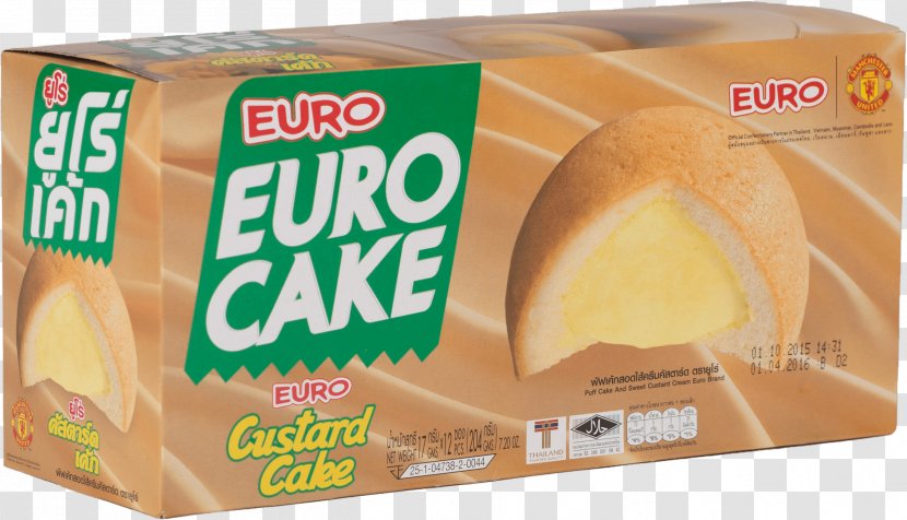 Custard Cream Milk Flavor Cake Transparent PNG