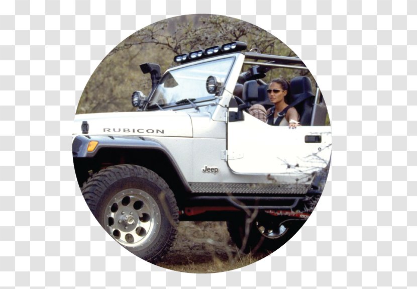 2003 Jeep Wrangler Rubicon Lara Croft Car Tomb Raider - Hood Transparent PNG