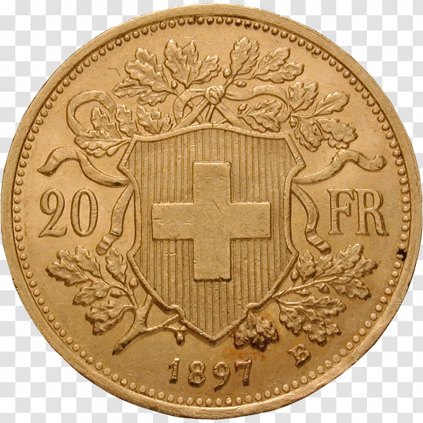 Chocolate Coin Gold Metal - Money Transparent PNG