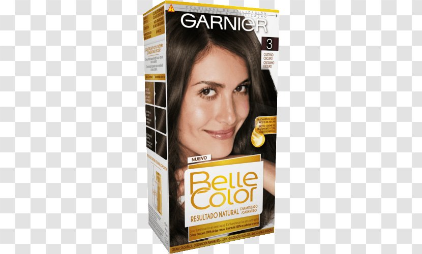 Chestnut Color Capelli Garnier Hair Permanents & Straighteners Transparent PNG