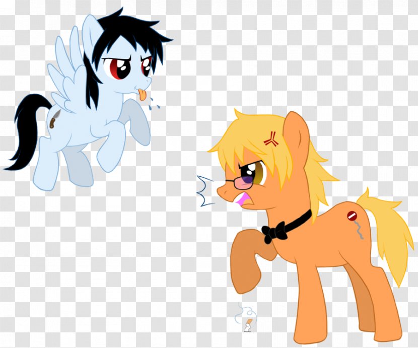 Cat Pony Durarara!! Horse I Love Ponies - Frame Transparent PNG