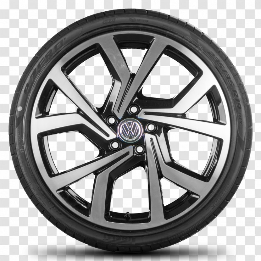 Volkswagen Golf Mk7 Car Tire Rim - Vehicle - Alloy Wheel Transparent PNG